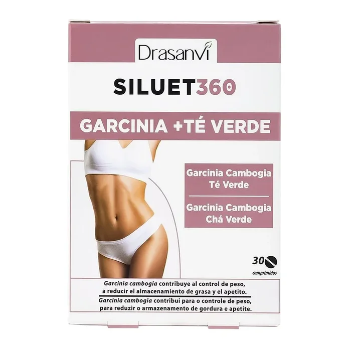 Siluet 360 – Garcinia + Té Verde · Drasanvi · 30 comprimidos