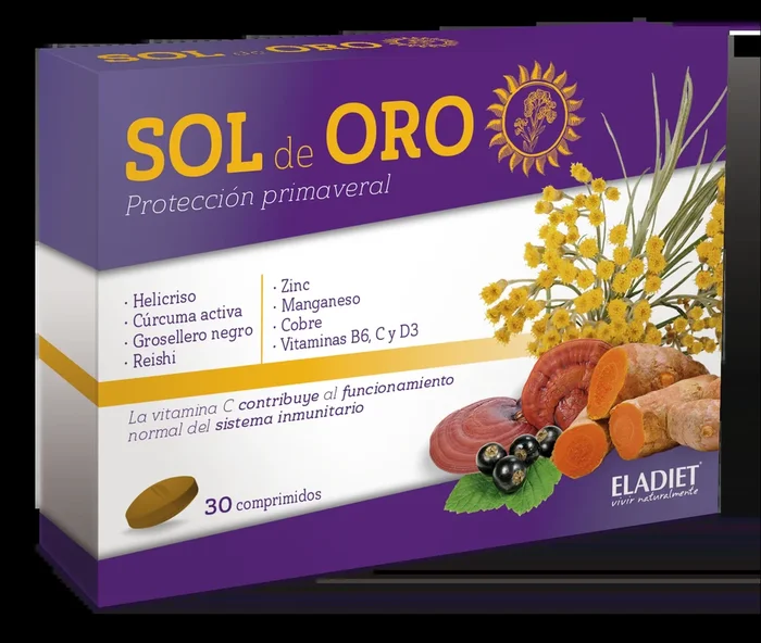 Sol de Oro Forte · Eladiet · 30 comprimidos