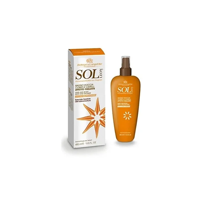 SOL LEON DUCHA CUERPO CABELLO 400 ML