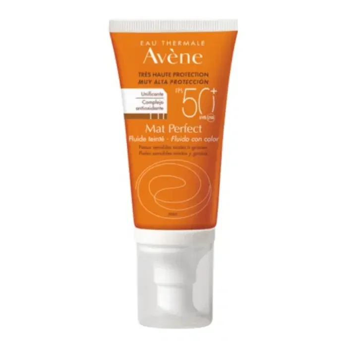 Solar mat perfect fluido con color spf 50+ 50ml – Avene