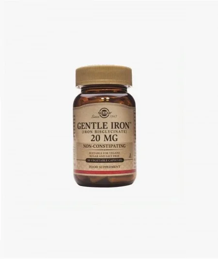 Solgar Hierro Gentle 20Mg 90 Cápsulas
