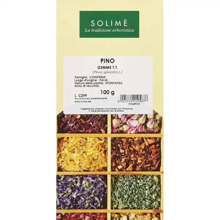 Solimè Pino Gemme Cortado Té de Hierbas 100g
