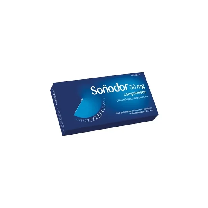 Soñodor Difenhidramina 50 Mg 16 Comprimidos
