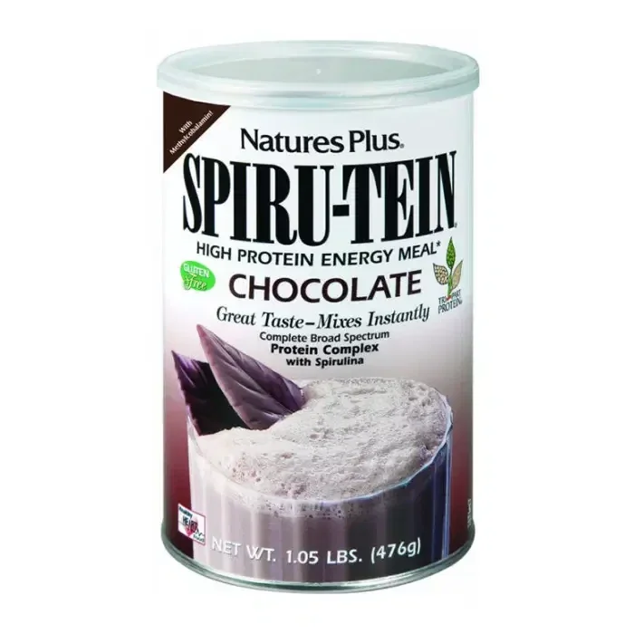 Spiru-Tein Chocolate Bote 476g – Natures Plus