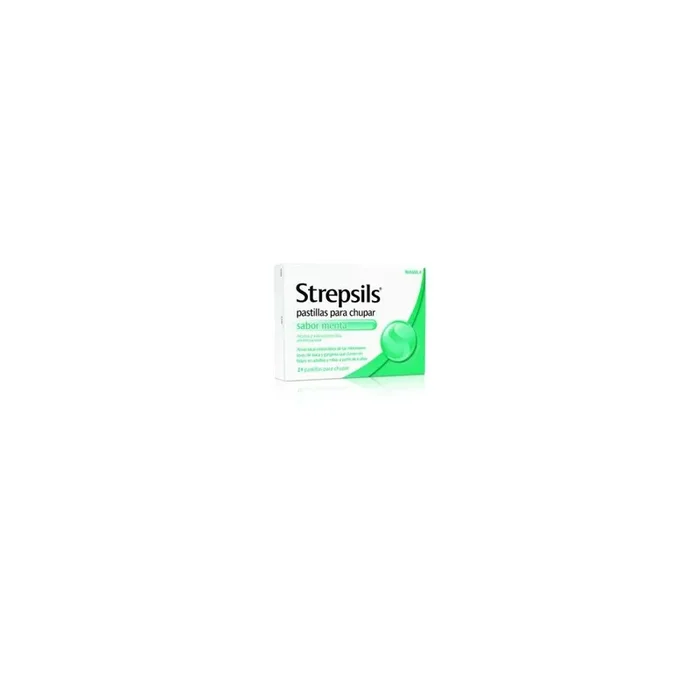 Strepsils 24 Pastillas Para Chupar Menta