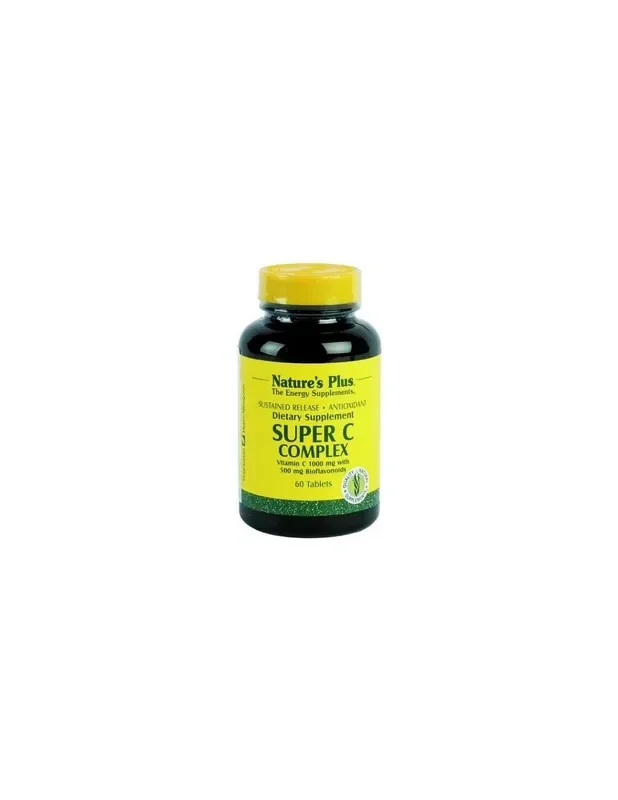 Super C Complex+Bioflavonoides (Accion Retard.) 60 cap