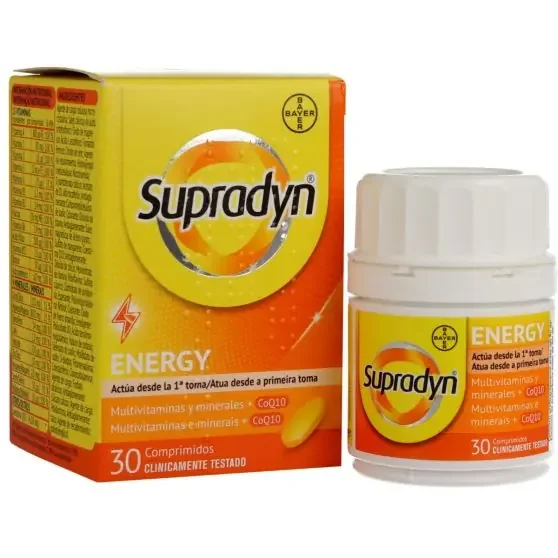 Supradyn Energy 30 Capsulas Comprimidos