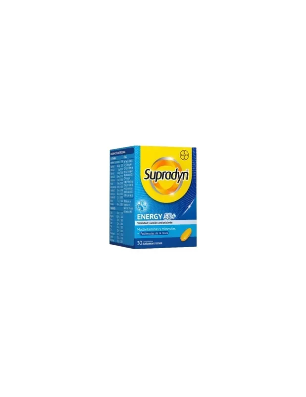 Supradyn Energy 50+ Antiox 30 comprimidos
