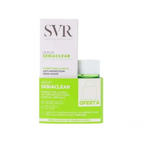 SVR Sebiaclear Sérum + Micro-peel Pack