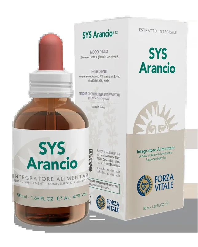 SYS Arancio · Forza Vitale · 50 ml