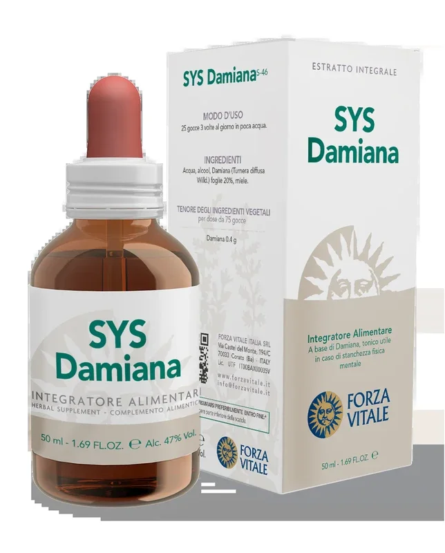 SYS Damiana · Forza Vitale · 50 ml