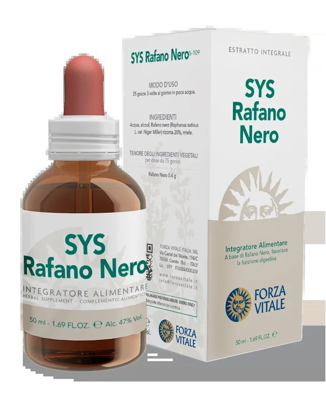 SYS Rafano Nero · Forza Vitale · 50 ml