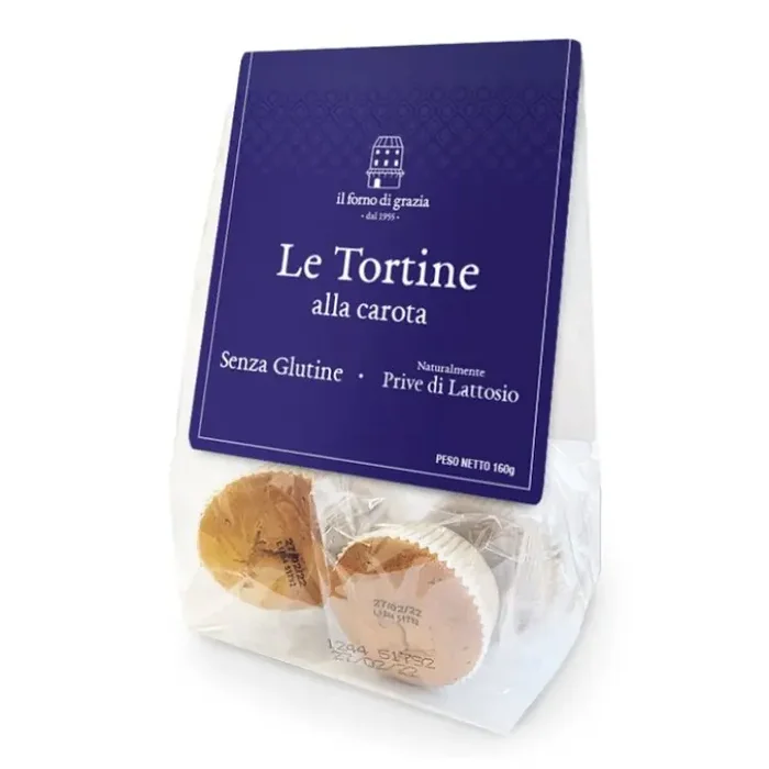 Tartaletas de Zanahoria Il Forno Di Grazia 160g