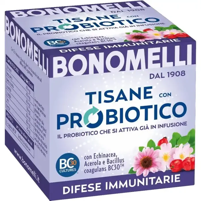 TÉ DE HIERBAS PARA DEFENSA INMUNITARIA PROBIÓTICA