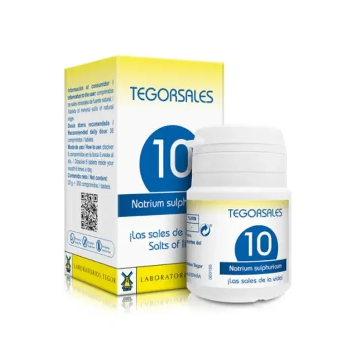 Tegorsal 10 Natrum Sulfuricum D6 350 comprimidos – Tegor