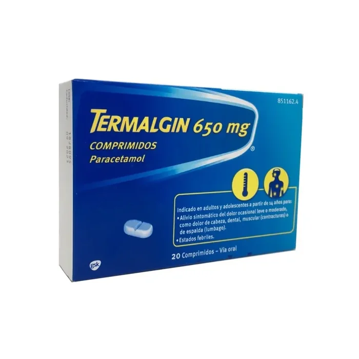 Termalgin 650 Mg 20 Comprimidos