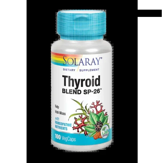 Thyroid Blend · Solaray · 100 cápsulas