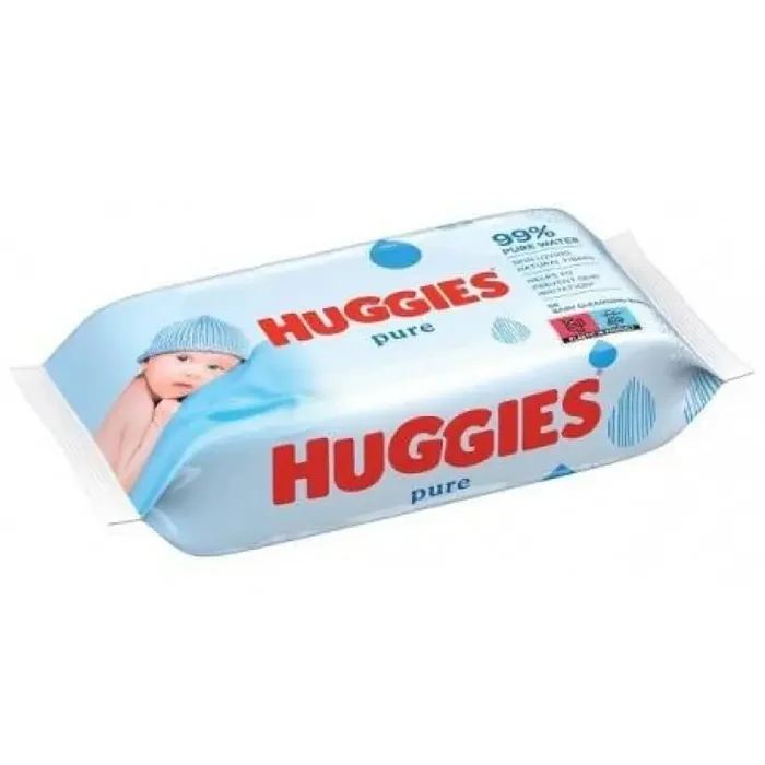 TOALLA INDIVIDUAL HUGGIES PURE