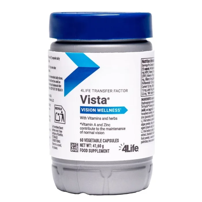 TRANSFER FACTOR VISTA 60 CAP 4 LIFE