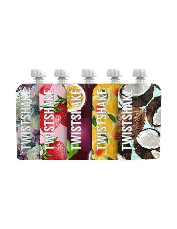 Twistshake Squeeze Bag 220ml Pack 5