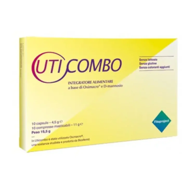 Uticombo Complemento Alimenticio 10 Capsulas + 10 Comprimidos Masticables