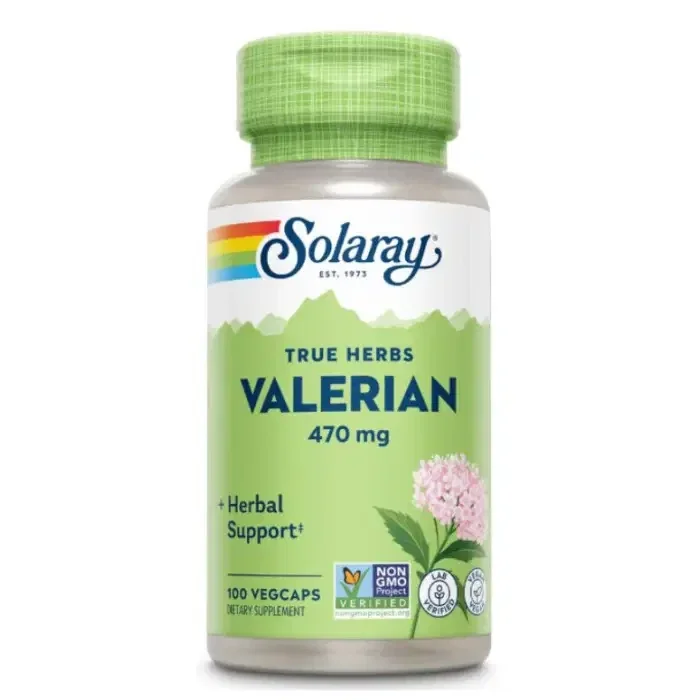Valerian root 470mg 100 vcápsulas – Solaray