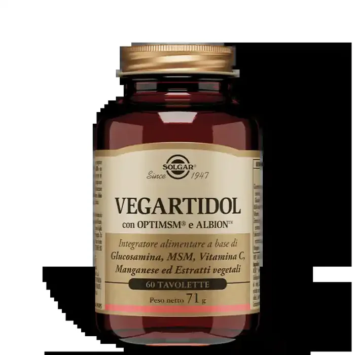 VEGARTIDOL SOLGAR® 60 TABLETAS