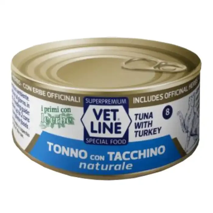 VET LINE CAT ATUN+TACCH 70G