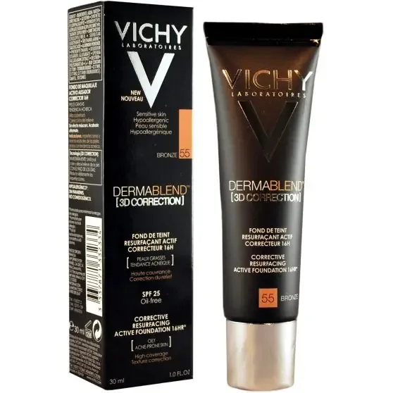Vichy DermaBlend 3D Correction Tono 55 Bronce Bronze