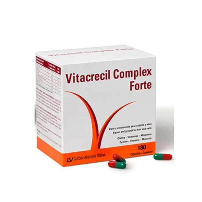 Vitacrecil Complex Forte 180 capsulas – Laboratorios Viñas