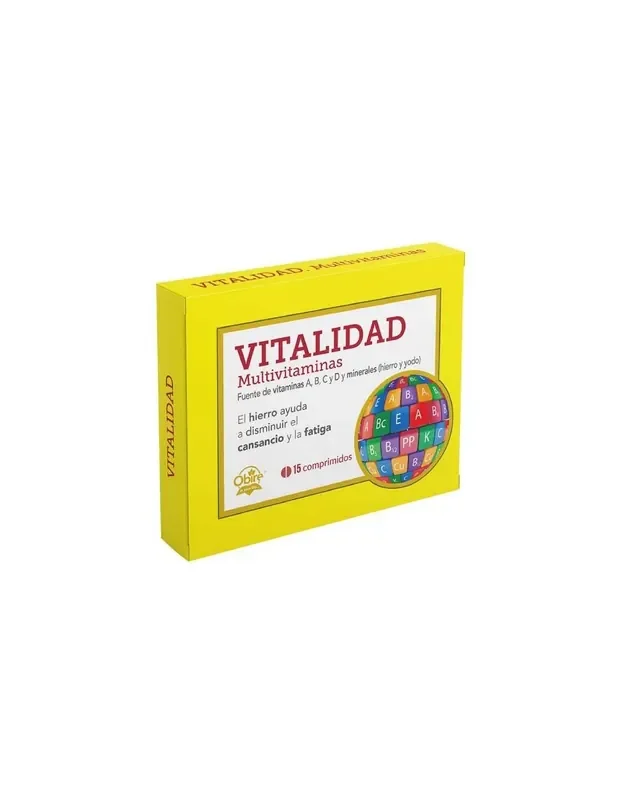 Vitalidad de Obire, 15 comprimidos