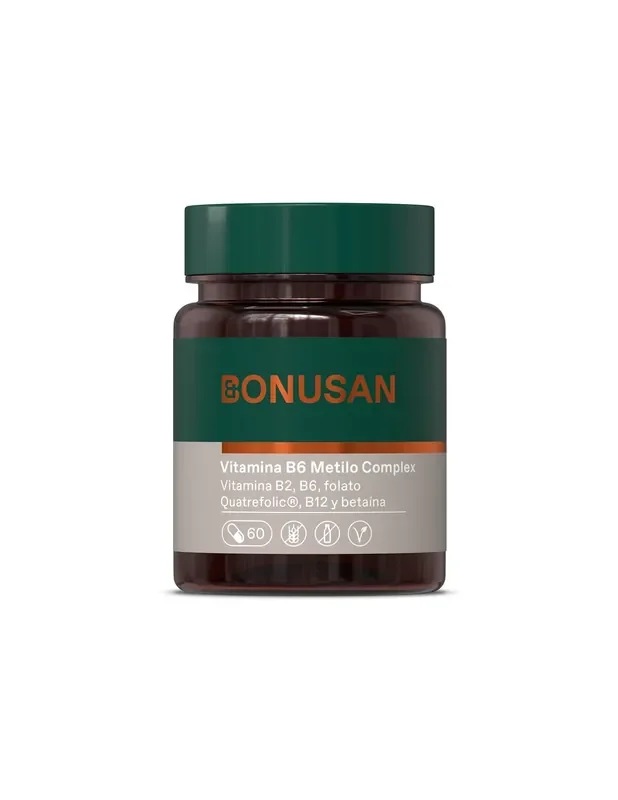Vitamina B6 Metilo Complex de Bonusan, 60 comprimidos