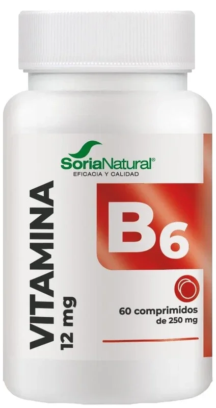 Vitamina B6 · Soria Natural · 60 comprimidos