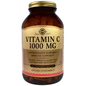 Vitamina C 1.000 mg · Solgar · 250 cápsulas