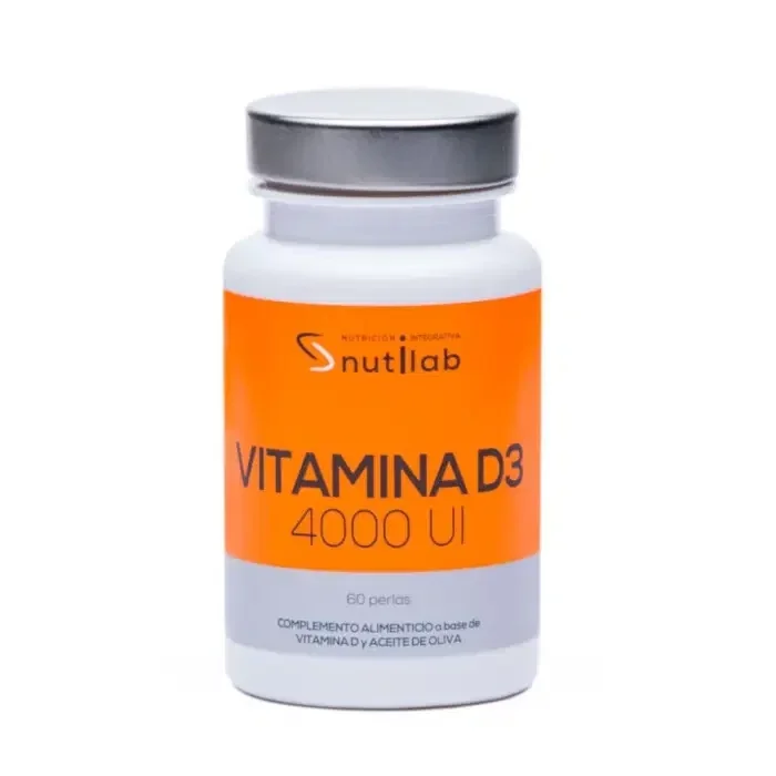 Vitamina D3 4000UI 60 perlas – Nutilab