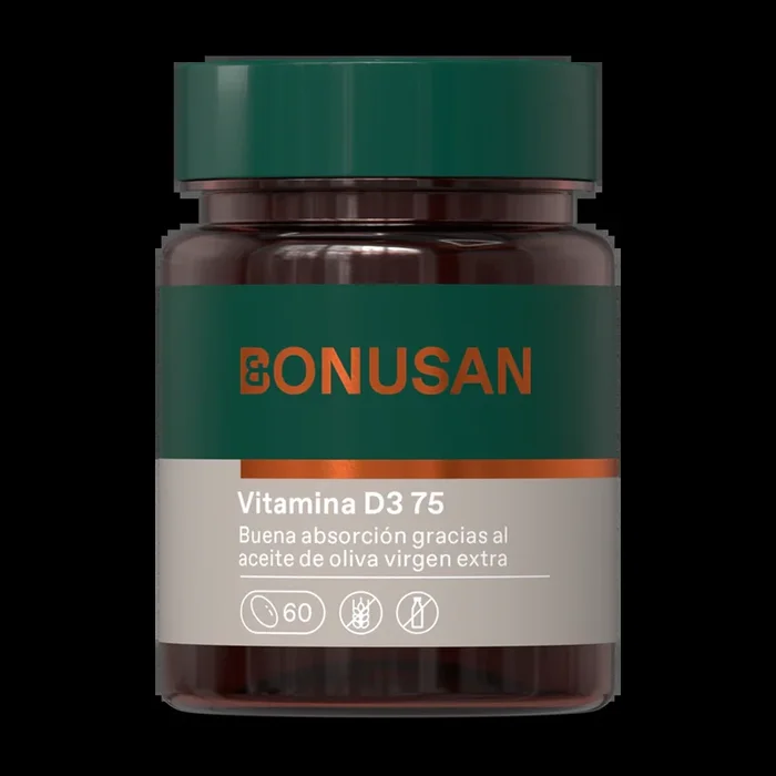 Vitamina D3 75 · Bonusan · 60 perlas