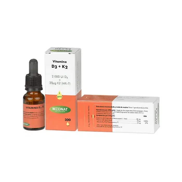 Vitamina D3 + K2 gotas – Mednat