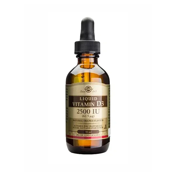 Vitamina D3 líquida 2500 UI 59 ml – Solgar