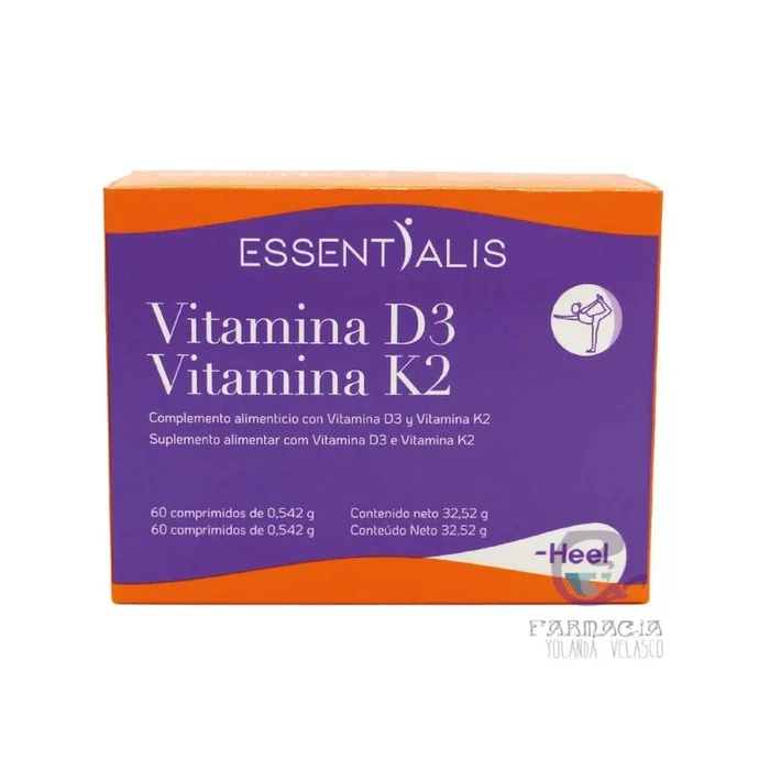 VITAMINA D3 VITAMINA K2 60 COMP ESSENTIALIS