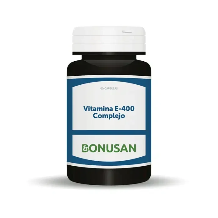 Vitamina E-400 Complejo 60 cápsulas – Bonusan