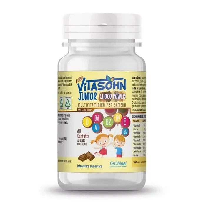Vitasohn Junior Choco Power Chiesi 60 Confeti