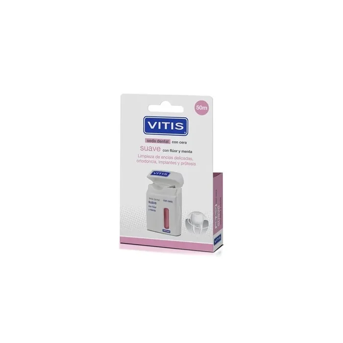 Vitis Seda Dental Suave con Cera