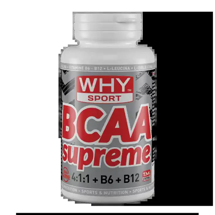 Why Sport Bcaa Supreme 4 1 1+B6+B12 Complemento Alimenticio 200 Comprimidos